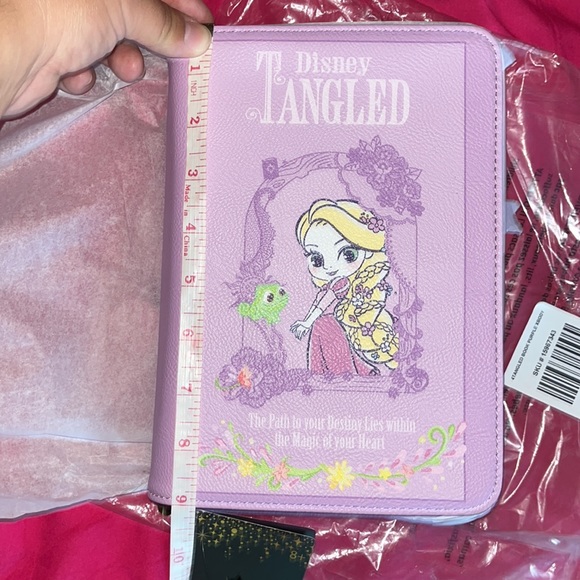 Loungefly Bags Disney Loungefly Tangled Chibi Book Crossbody Bag Poshmark